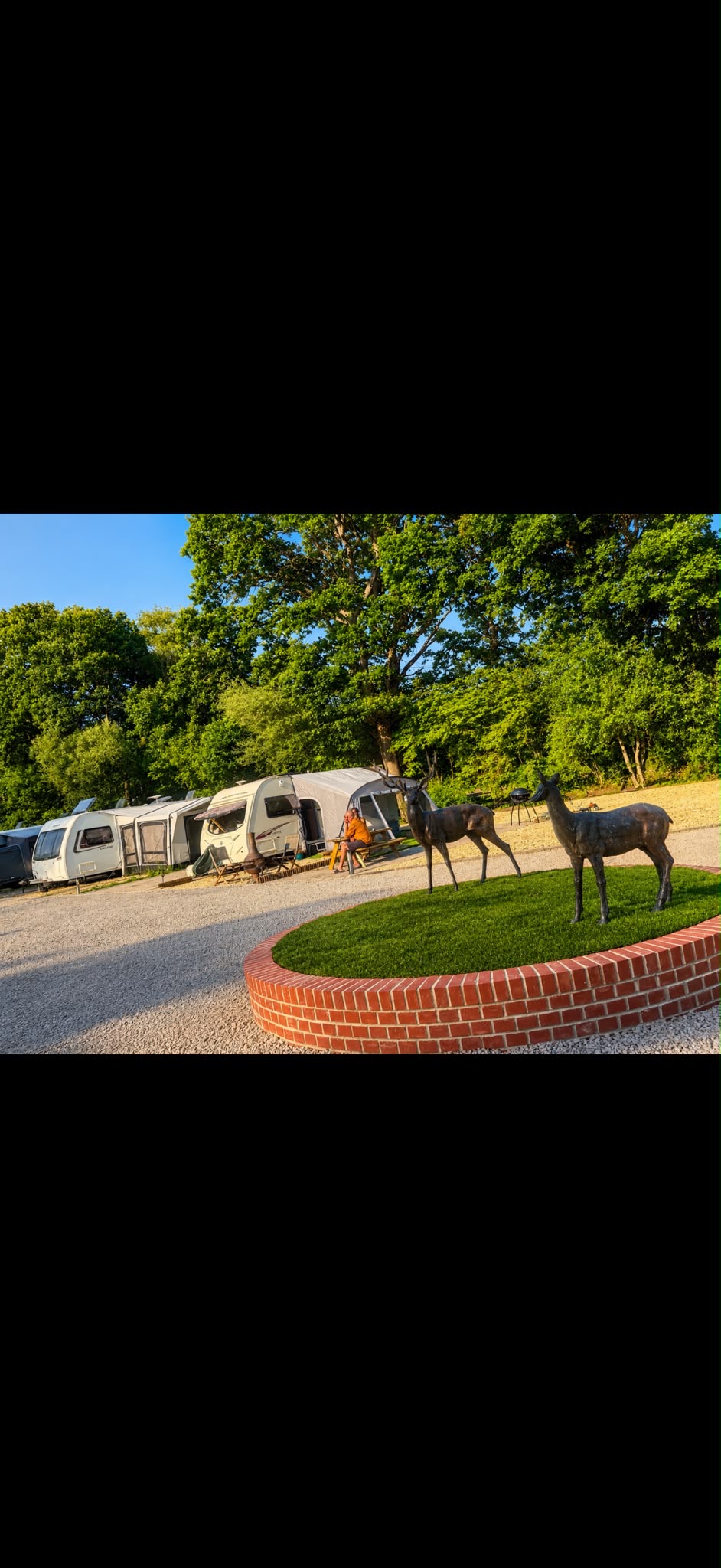 Tourers and Motorhomes at Rogarnet