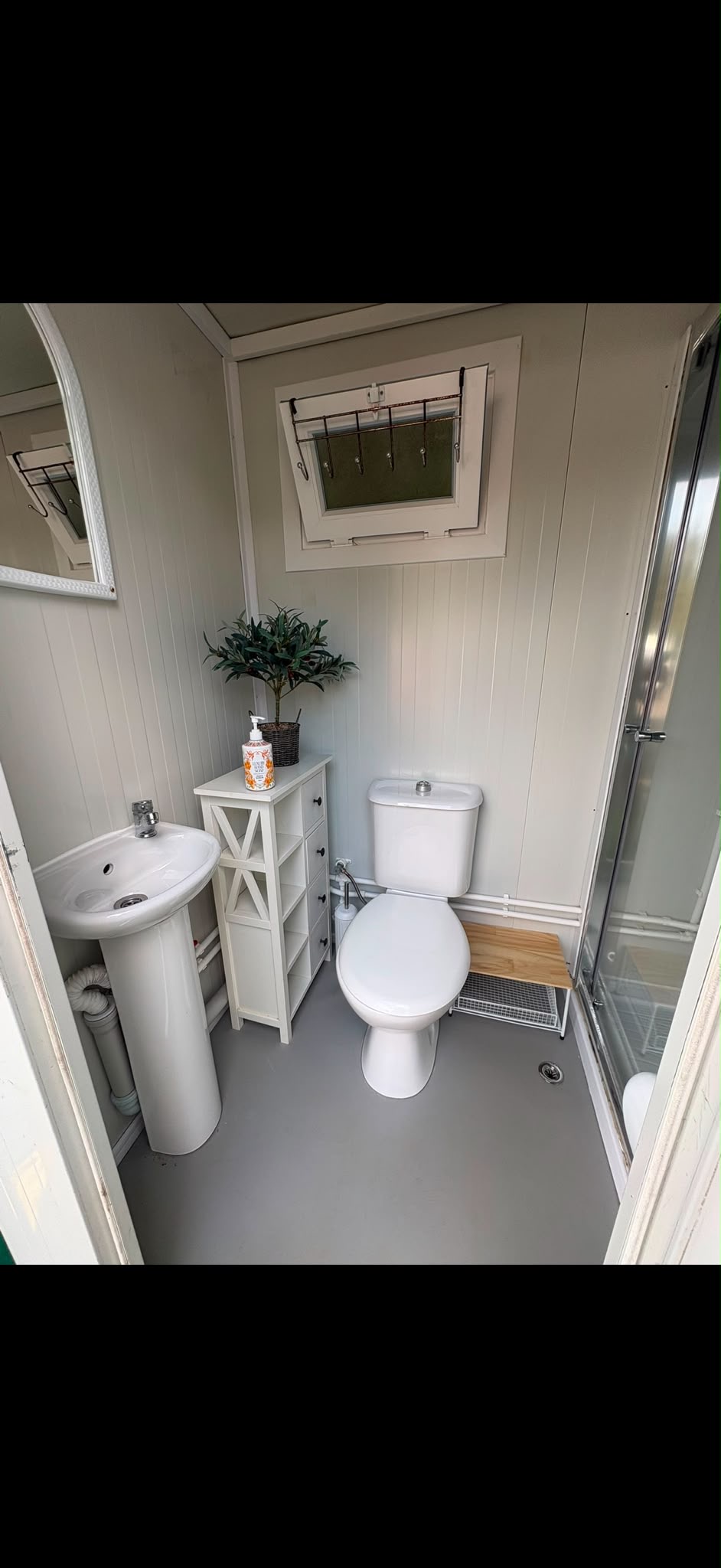 Clean Modern Shower Facilities